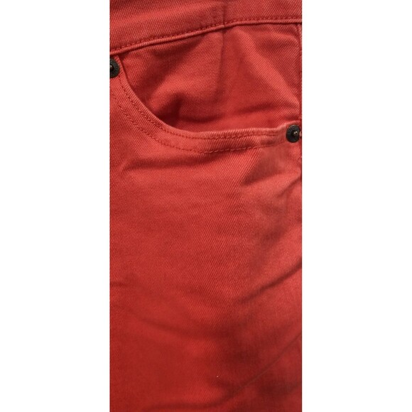 Lucky Brand Women's Charlie Capri Red Jeans Size 10/30 - Picture 3 of 13